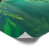 ピンク・ドラゴンと妖精 ポスター (角)