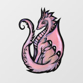 ピンク・ドラゴン ウィンドウサイン (シート)