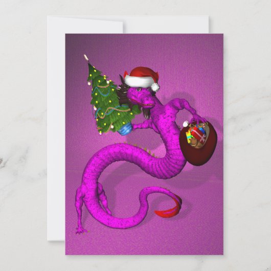 ピンク・ドラゴン 招待状 (正面)