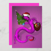 ピンク・ドラゴン 招待状 (正面/裏面)