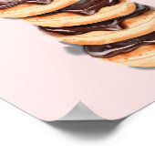 ピンク ドーナツ ブライダルシャワー バーサイン ポスター (角)