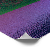 ピンク・ドーンとヨットのポスター ポスター (角)