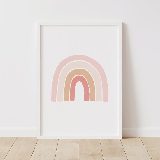 ピンク ニュートラル レインボー ぬいぐらむ デコ ポスター