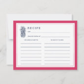 ピンク&ネイビーパイナップルレシピ (正面)