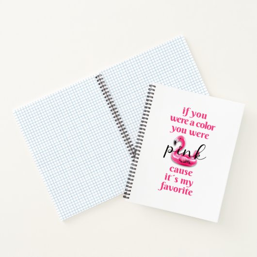ピンク – ノートブック (内部)