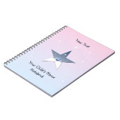 ピンク ノートブック (左側)