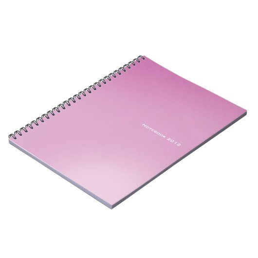 ピンク ノートブック (左側)