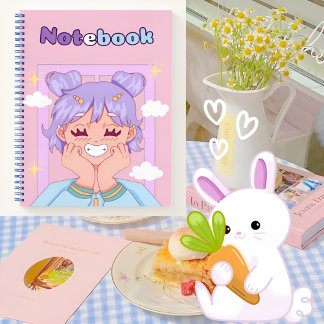 ピンク🌸🌷✨💜 ノートブック