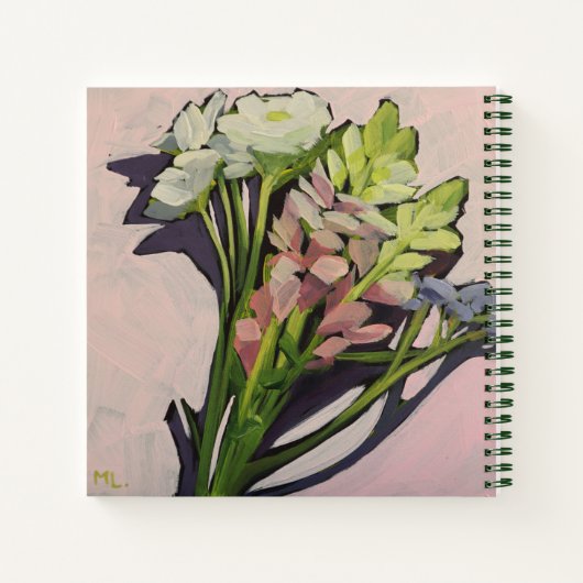 ピンク ノートブック (裏面)