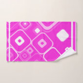 ピンク バスタオルセット (ハンドタオル)