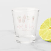 ピンク·バッガーリーハ·ブーズ·バチェロレッテの週末の楽しみ ショットグラス (裏面)