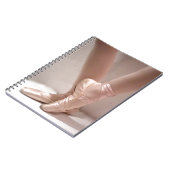 ピンク·バレエ·スリッパ ノートブック (左側)