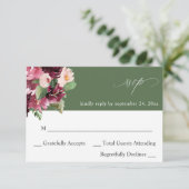 ピンク&バーガンディフローラ7 no Meal RSVP V2 – 緑 (スタンド正面)