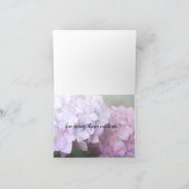 ©ピンク&パープルアジサイ結婚ズありがとうございました サンキューカード (内部)