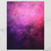 ピンク&パープルグランギー背景スクラップブック紙 (裏面)