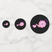 ピンク+パープルティーパーティー コンフェッティ (正面)