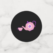 ピンク+パープルティーパーティー コンフェッティ (スモール正面)