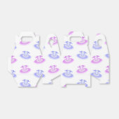 ピンク&パープルバレエ誕生日ツチュウウォータカラー フェイバーボックス (折り畳みなし)