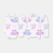 ピンク&パープルバレエ誕生日ツツ&ポインテシューズ フェイバーボックス (折り畳みなし)