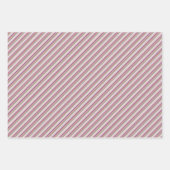 ピンク&パープルフローラつる植物 ラッピングペーパーシート (正面3)