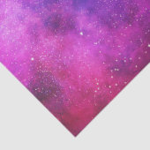 ピンク&パープル宇宙&スターフェイク銀河系 薄葉紙 (詳細)