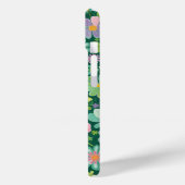 ピンク パープル オレンジ グリーンのパステルカラーの野の花 Case-Mate iPhoneケース (裏面 / 左)