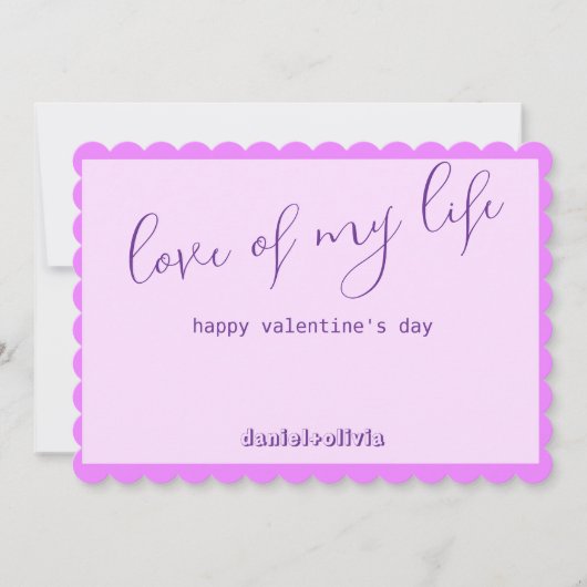 ピンク - パープル バレンタインデー (正面)