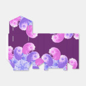ピンク パープル ブルー 花柄 フェイバーボックス (折り畳みなし)