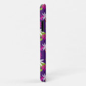 ピンク パープル 熱帯 ハチドリ柄 Case-Mate iPhoneケース (裏面/右)