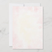 ピンク パープル | 風船 星 誕生日 パーティー 女の子 招待状 (裏面)