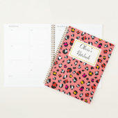 ピンク・ヒョウ・ノート プランナー手帳 (ディスプレー)