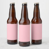 ピンク ビールラベル (ボトル)