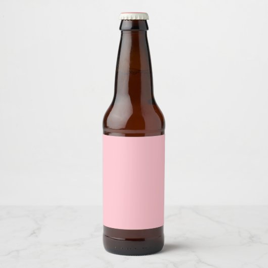 ピンク ビールラベル (正面)
