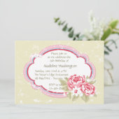 ピンク·ピニー(2)招待状 招待状 (スタンド正面)