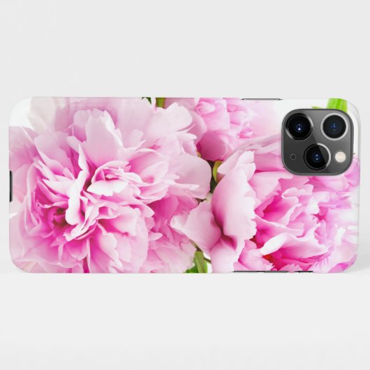 ピンク·ピニー iPhoneケース (裏面横)