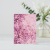 ピンク(ピンク) ポストカード (スタンド正面)