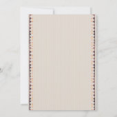 ピンク·ピーニーズ·ブライダル·シャ結婚ワー·インビテーション 招待状 (裏面)