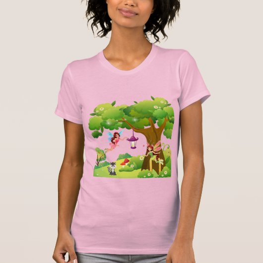 ピンク フェアリトピア Tシャツ (正面)