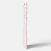ピンク フラミンゴ 花、金の紙吹雪 Case-Mate iPhoneケース (裏面 / 右)
