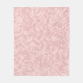 ピンク フリースブランケット (正面)