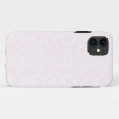 ピンク フローラル ダマスク柄 iPhone 5/5S カバー (裏面(横))