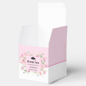 ピンク フローラル 卒業式  フェイバーボックス (オープン)