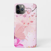 ピンク フローラル Case-Mate iPhoneケース (裏)
