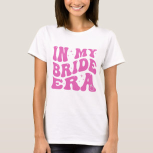 ピンク ブライド エラーのウェディング Tシャツ