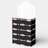 ピンク&ブラックアローズワイルドワンガールバースデーパーティー フェイバーボックス (オープン)