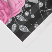 ピンク&ブラックシャビーグラム 薄葉紙 (詳細)