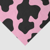 ピンク&ブラック女性のカーボーイラストロデオバチェロレッテ 薄葉紙 (詳細)