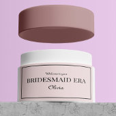 ピンク & ブラック ブライズメイド時代 ラベル ステッカー