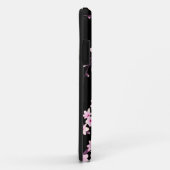 ピンク ブラック 桜 モノグラム Case-Mate iPhoneケース (裏面/右)