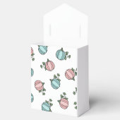 ピンク&ブルーのカボチャ性別が表示ありがとう フェイバーボックス (オープン)